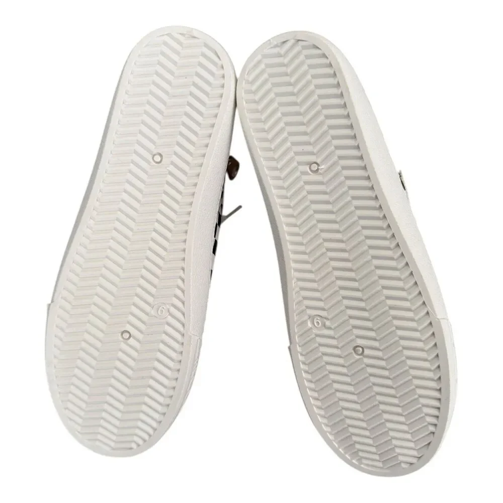 Vintage Havana Lexi Mid top Sneakers Women’s 9 White‎ Checkered Multi
